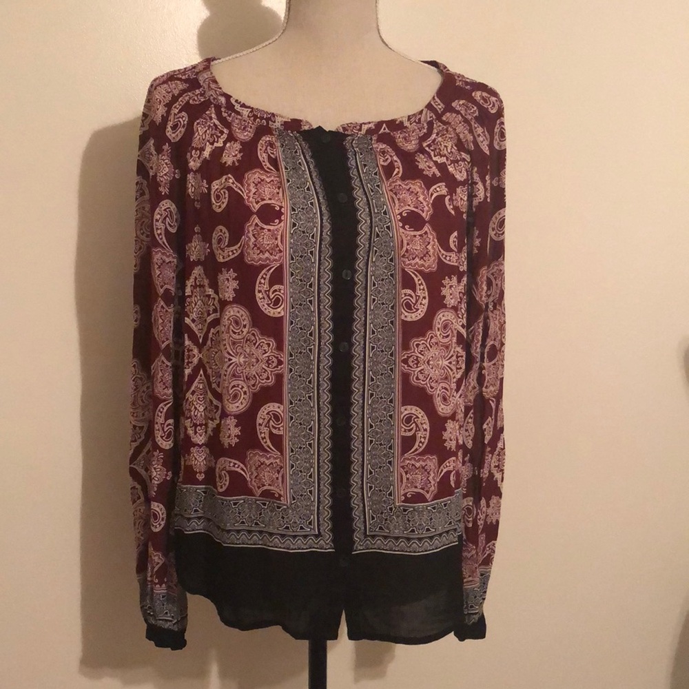Lucky Brand Blouse Size Small